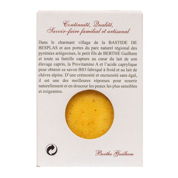 Savon surgras bio beurre karité orange douce 100g