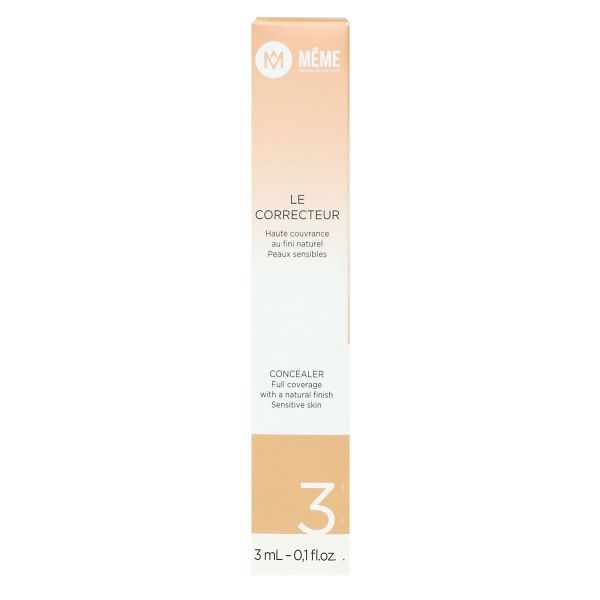 Le Correcteur haute couvrance au fini naturel peau sensible n°3 3ml