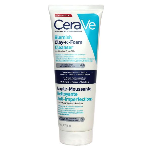 Argile moussante nettoyante anti-imperfections 118ml