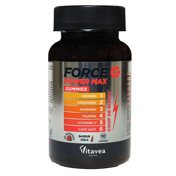 Force G Power Max 30 gummies