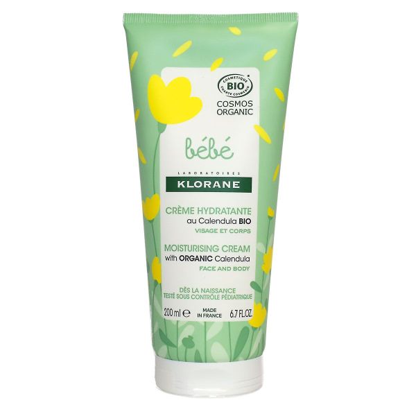 Bébé creme hydratante calendula bio 200ml