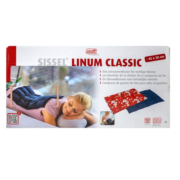 Sissel Linum Classic compresse graines de lin bleue