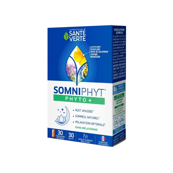 Somniphyt nuit calme 30 comprimés