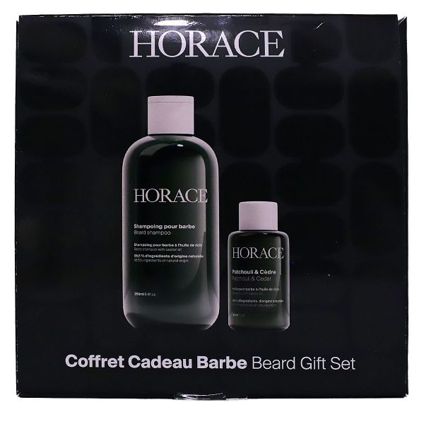 Coffret cadeau Barbe shampoing 250ml + huile 30ml