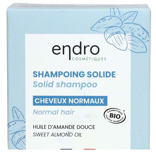 Shampoing solide Cheveux normaux huile amande douce 85ml