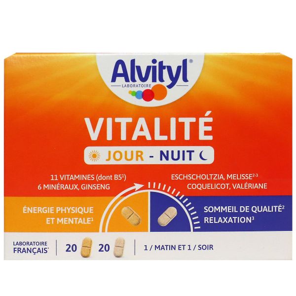 Vitalité jour / nuit 40 comprimés