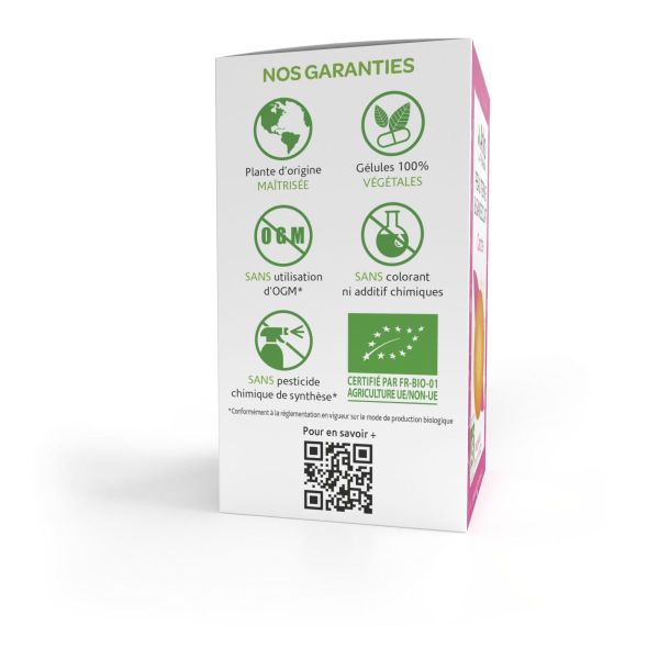 Peau terne et sans éclat carotte bio 80 gélules