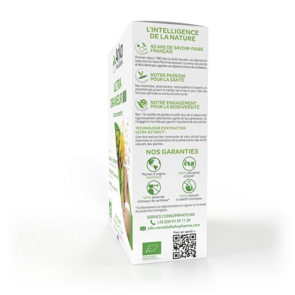 Ultra Draineur bio ultra concentré 30 ampoules