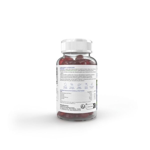 Forcapil anti-chute force résistance brillance 60 gummies