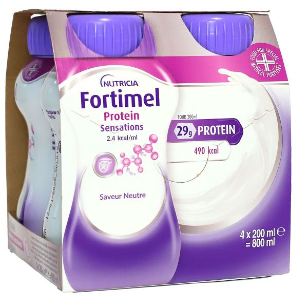Fortimel Protein 29g arome neutre 4x200ml