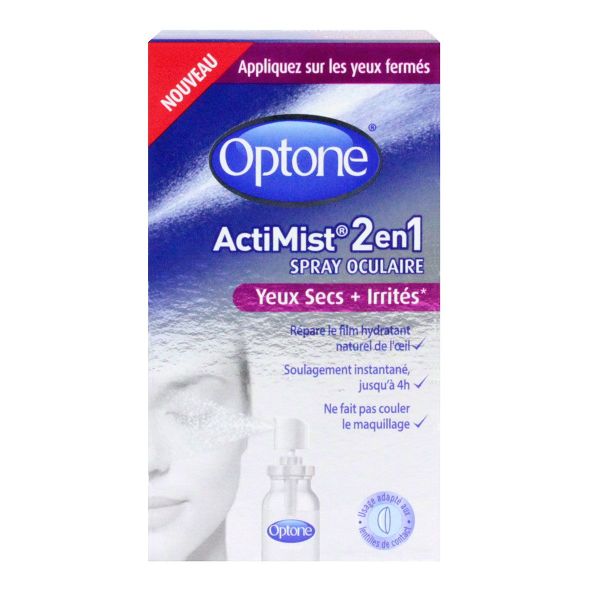 ActiMist 2en1 yeux secs + irrités 10ml