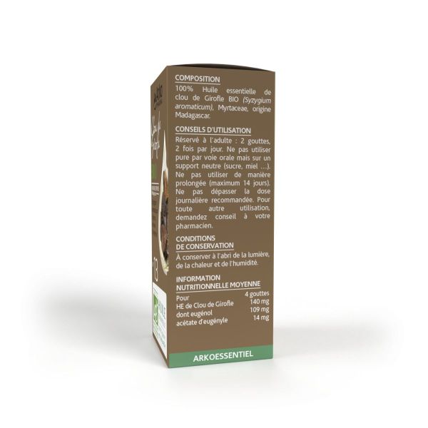 Huile essentielle n°13 clou de girofle 5ml