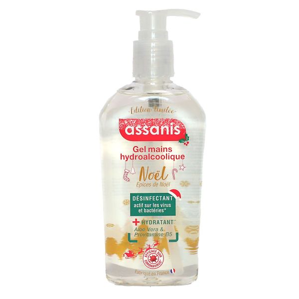 Gel hydroalcoolique épices de Noël 250ml