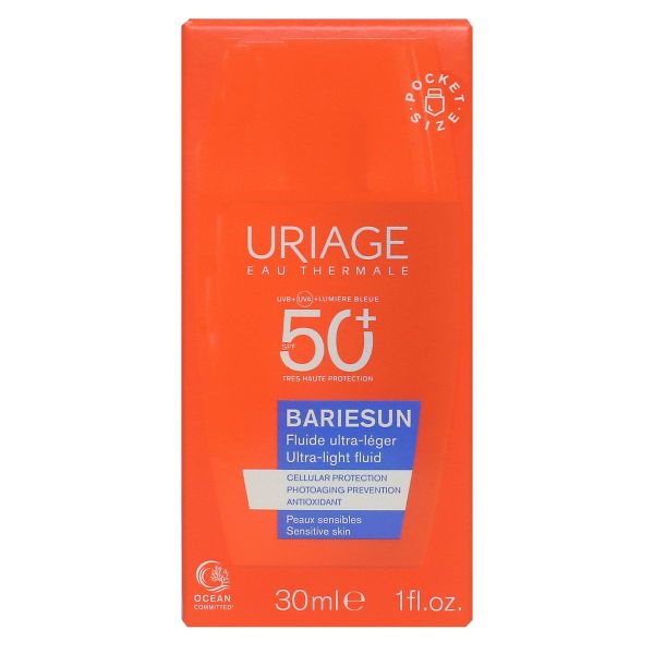 Bariesun fluide ultra-leger SPF50+ peau sensible SPF50+ 30ml