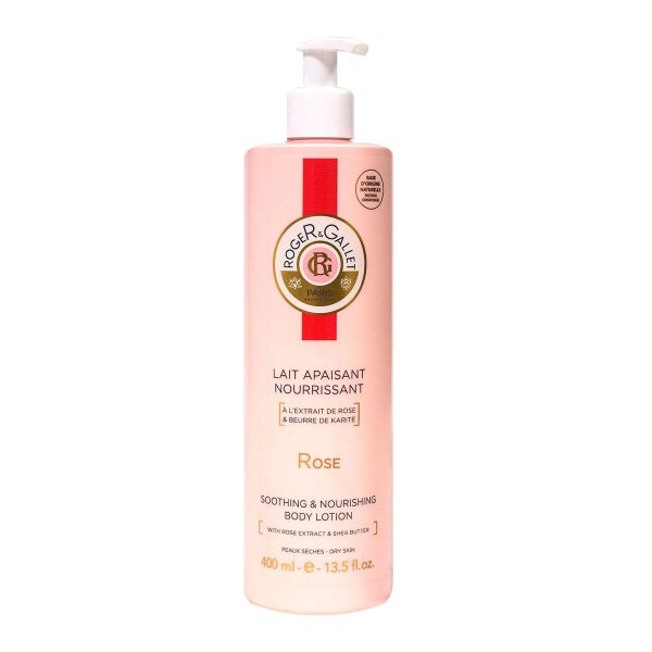 Lait apaisant nourrissante rose beurre de karité 400ml