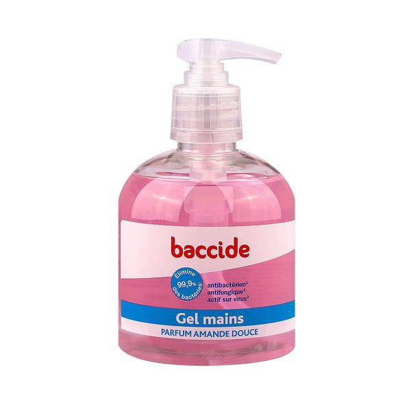 Gel hydroalcoolique mains amande douce 300ml