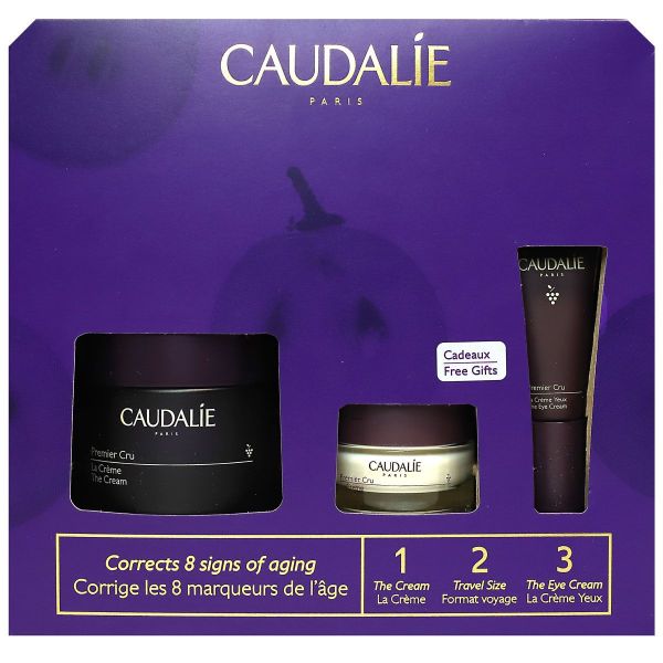 Coffret 1er cru crème anti-âge Global + 2 soins offerts