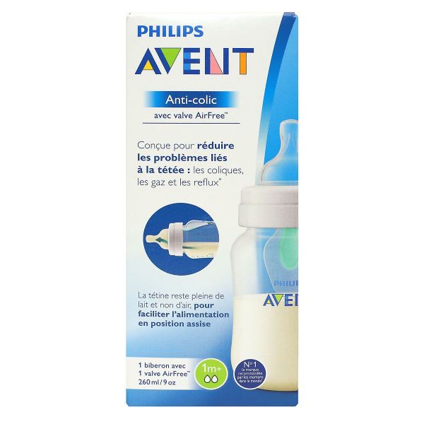 Biberon anti-colique plastique 260ml