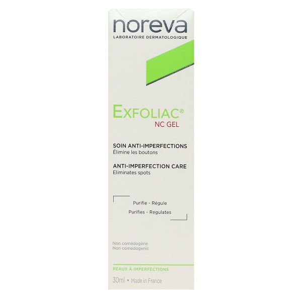 Gel soin local Exfoliac NC 30ml