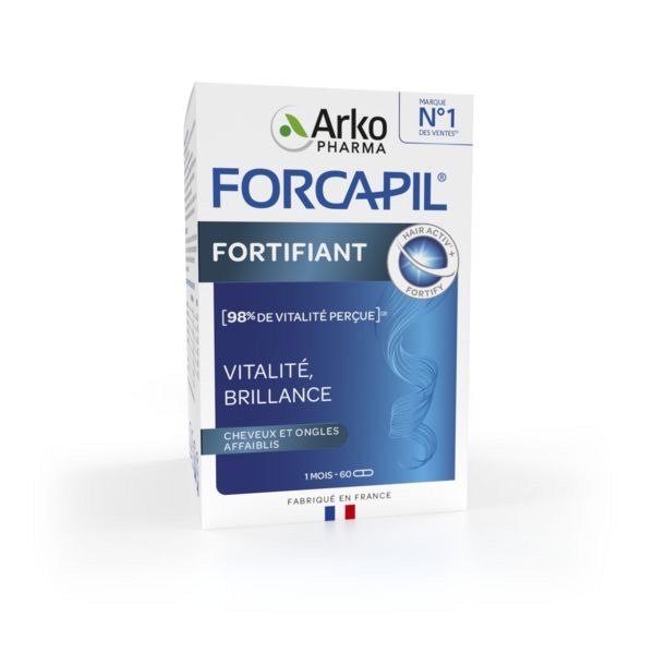 Forcapil cheveux et ongles fortifiant Zinc 60 gélules