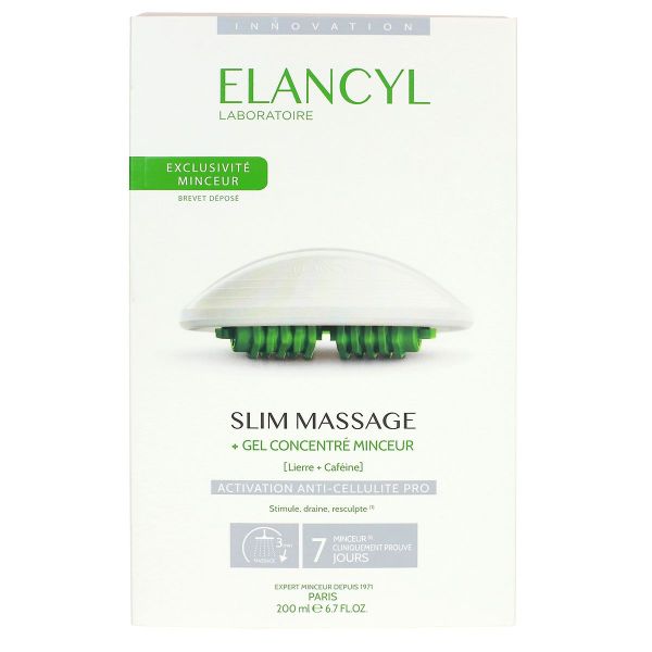 Coffret slim massage + gel concentré minceur 200ml