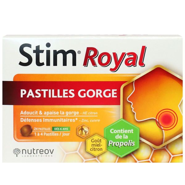 Stim Royal 24 pastilles gorge
