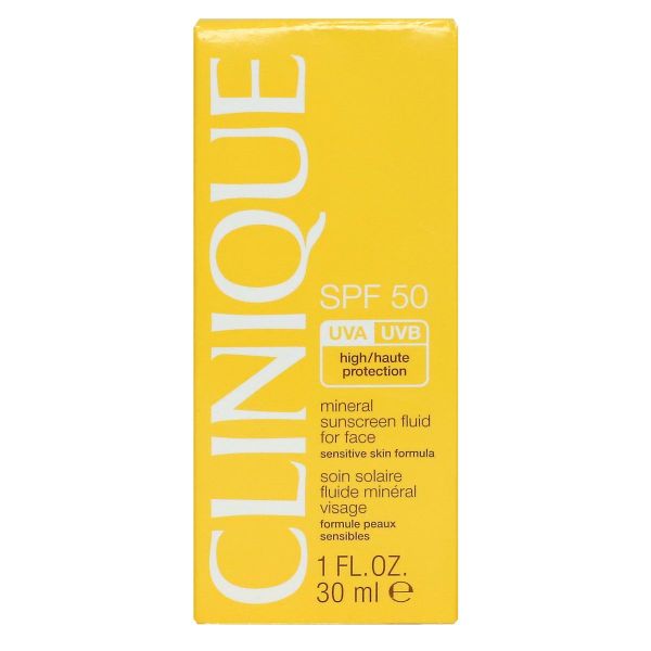 Sun soin solaire fluide minéral SPF50 visage 30ml