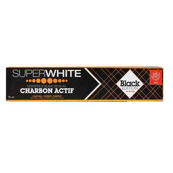 Black Edition dentifrice blancheur au charbon actif 75ml