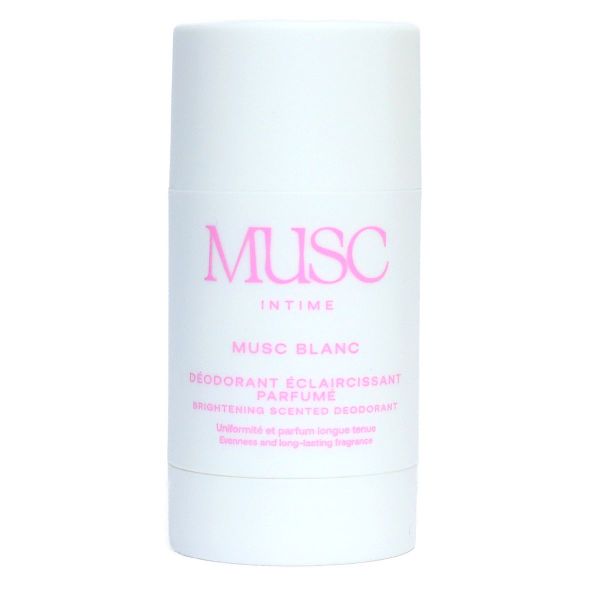 Musc blanc déodorant éclaircissant parfumé 50g