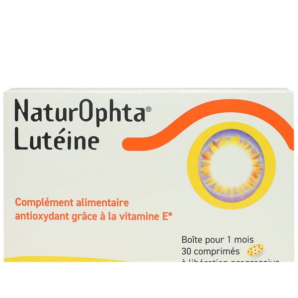 NaturOphta Luteine antioxydant 30 comprimés