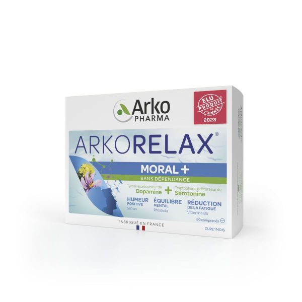 Arkorelax Moral + sans dépendance 60 comprimés