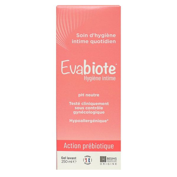 Evabiote hygiène intime gel lavant 250ml